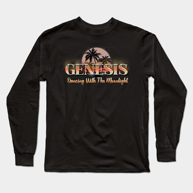 Dancing With The Moonlight Genesis Long Sleeve T-Shirt by Karyljnc